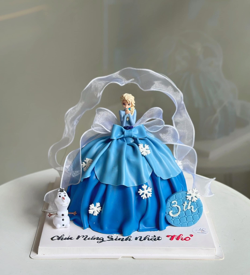 Bánh kem búp bê hình 2