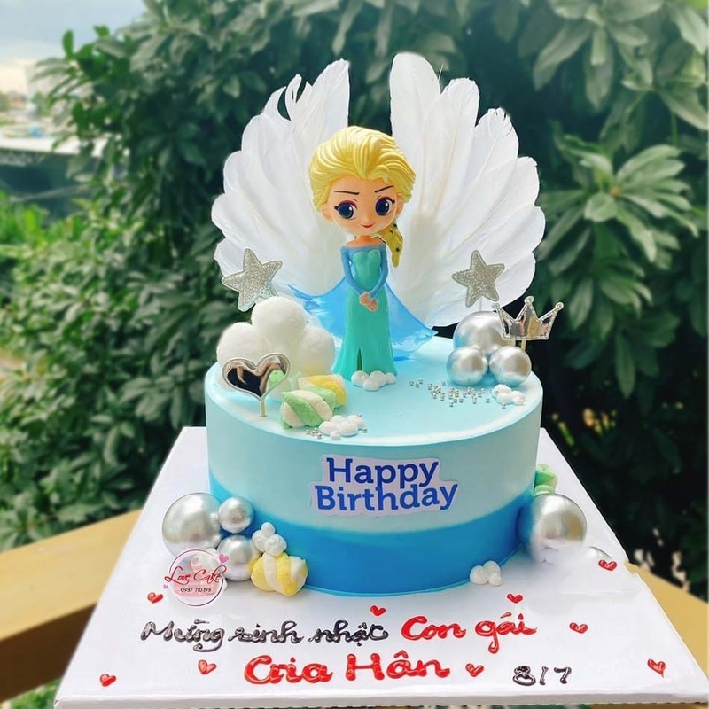 Bánh kem búp bê hình 5