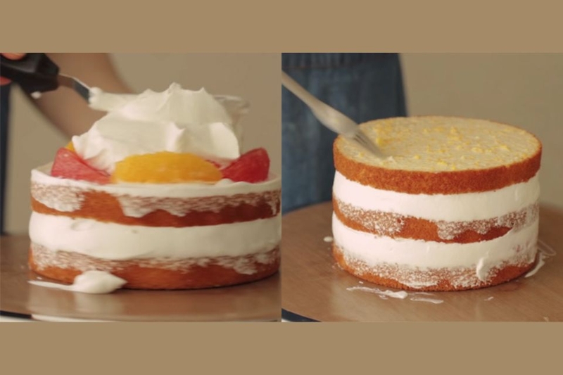 bánh kem vị cam bưởi 4