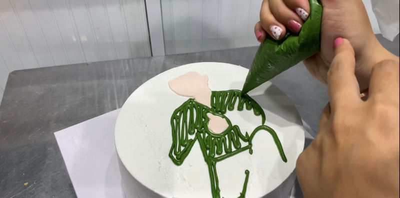 Trang trí bánh kem 1
