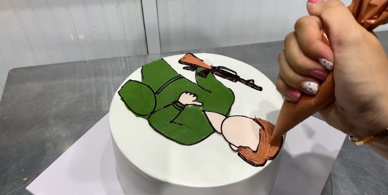Trang trí bánh kem 3