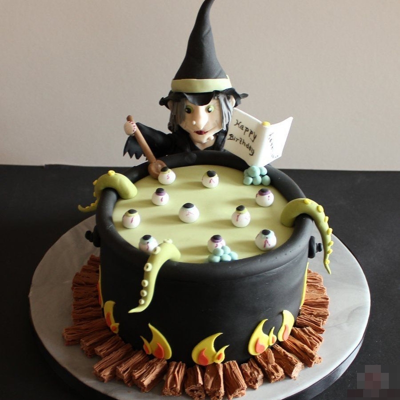 bánh kem halloween (hình 7)