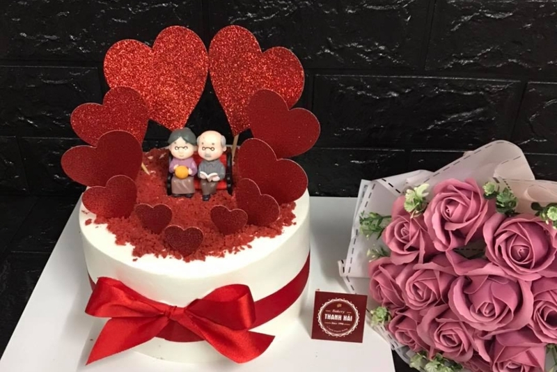 bánh kem Happy Anniversary 29