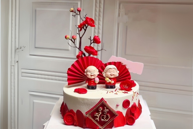 bánh kem Happy Anniversary 3