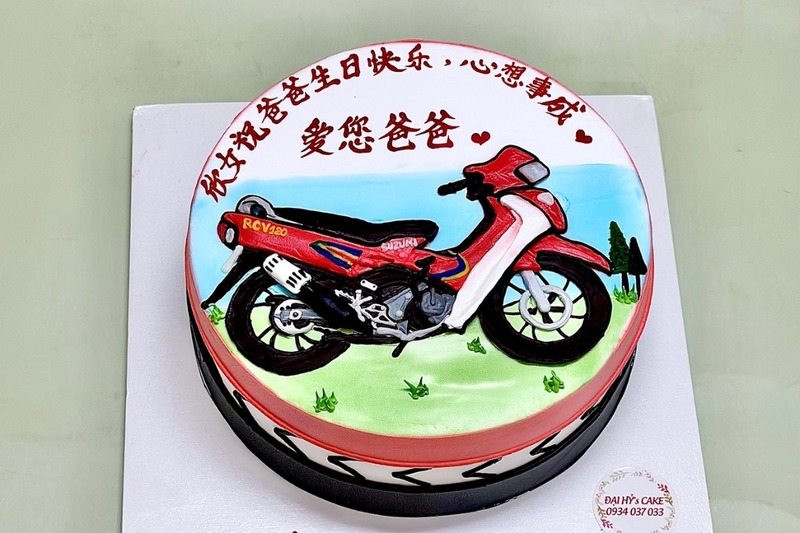 Bánh kem hình chiếc xe 27