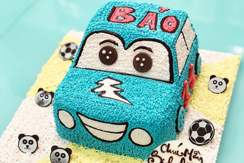 Bánh kem hình chiếc xe 22