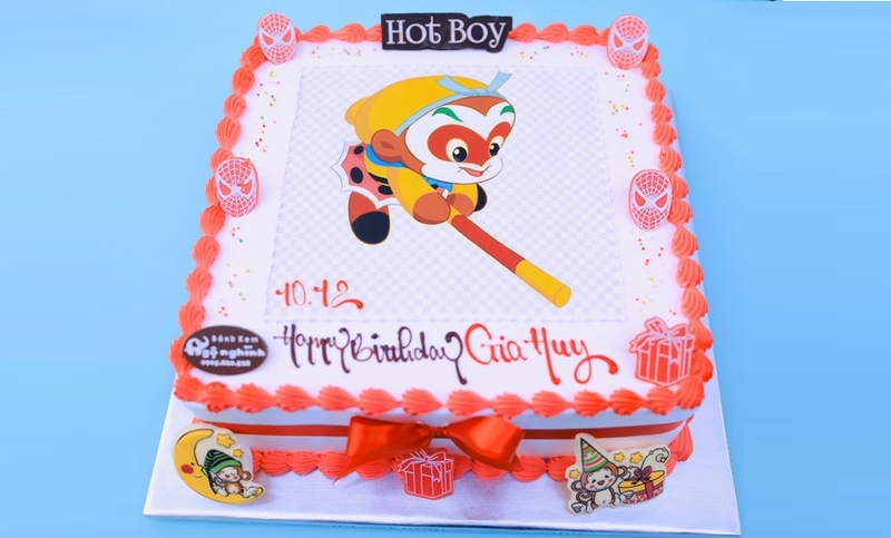 bánh kem hình con khỉ 18