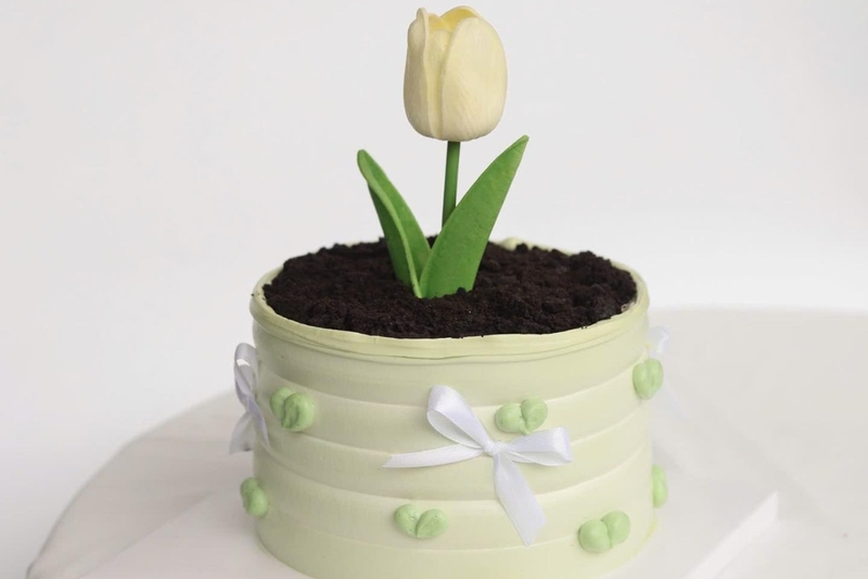 Bánh kem hoa tulip 21