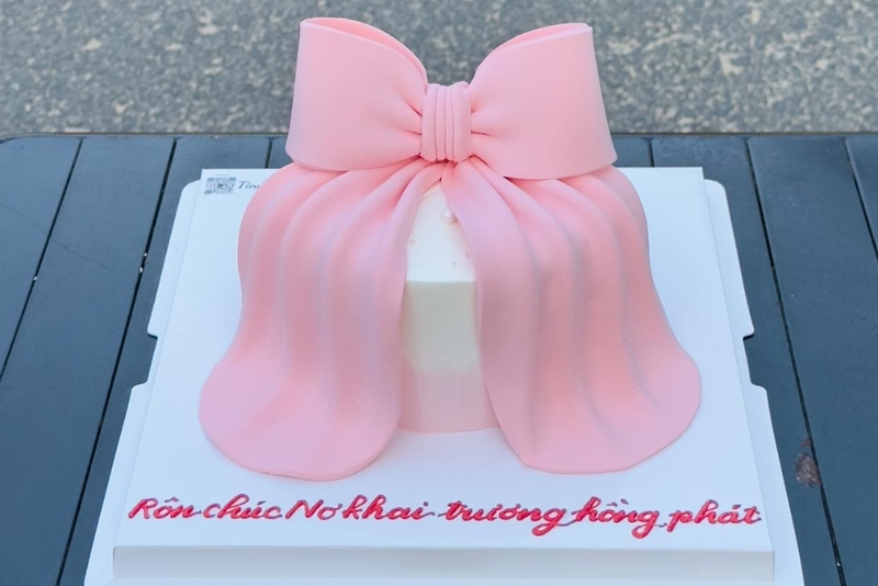 bánh kem nơ 5