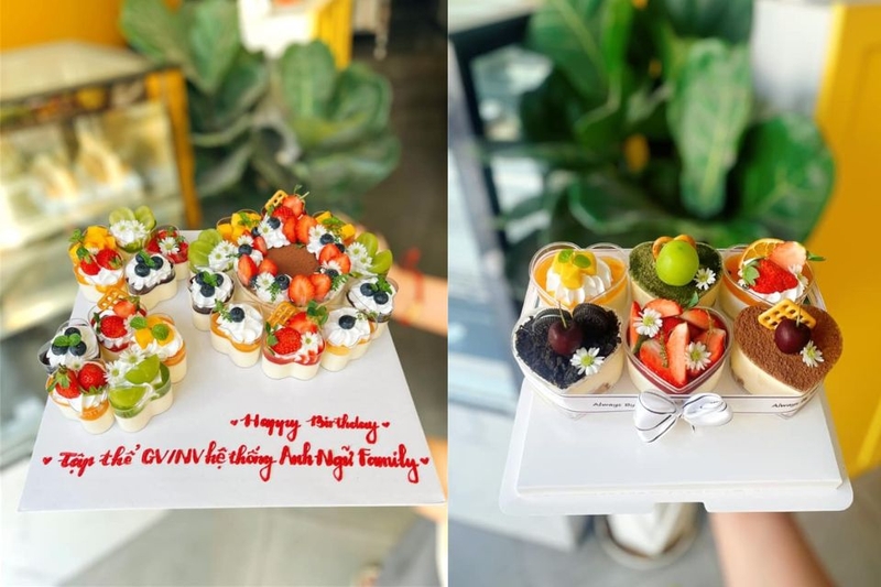 Gợi ý những mẫu bánh Panna Cotta đẹp dành cho sinh nhật