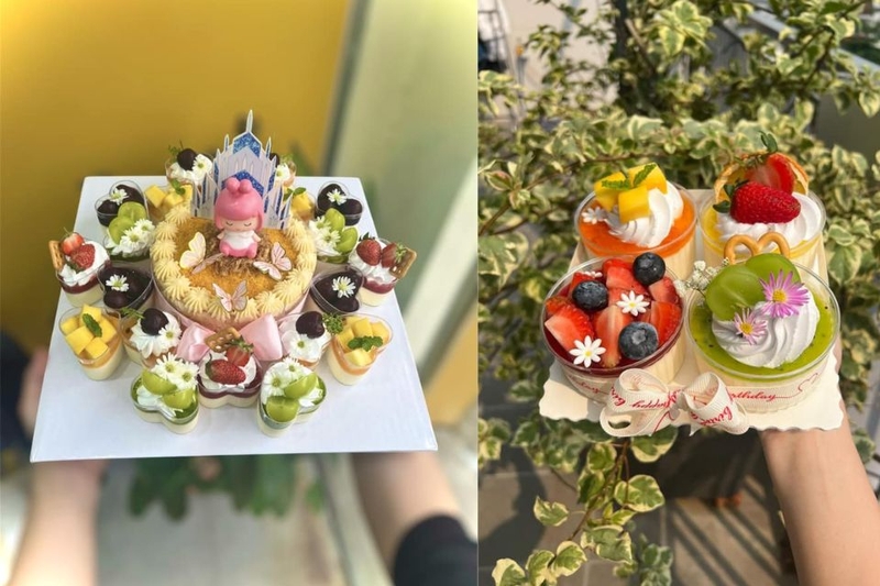 Gợi ý những mẫu bánh Panna Cotta đẹp dành cho sinh nhật