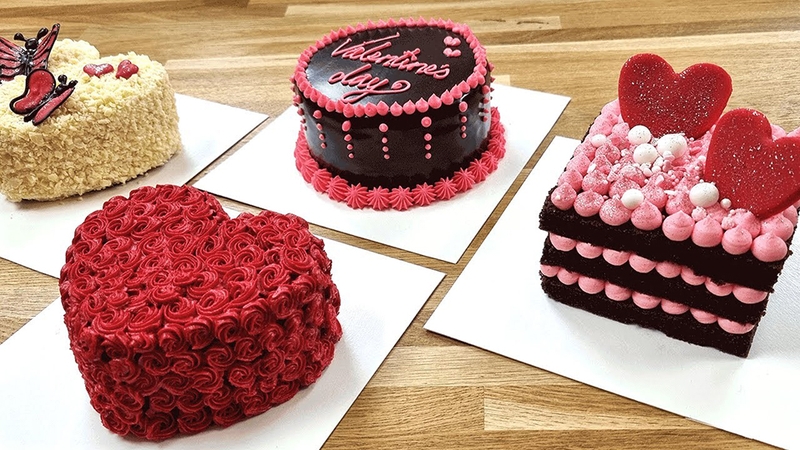 Bánh kem Valentine - 12
