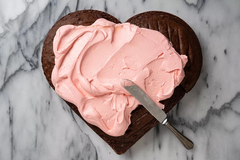 Bánh kem Valentine - 02