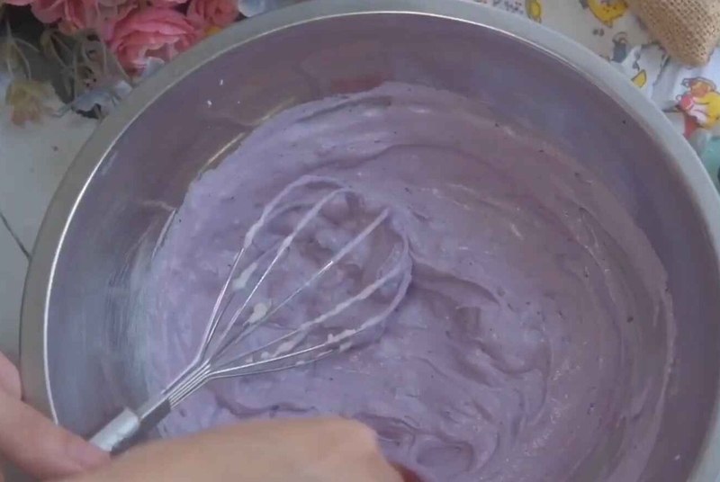 bánh kem việt quất hình 5