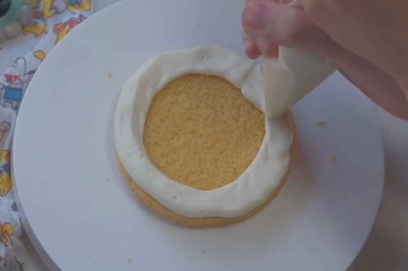bánh kem việt quất hình 6
