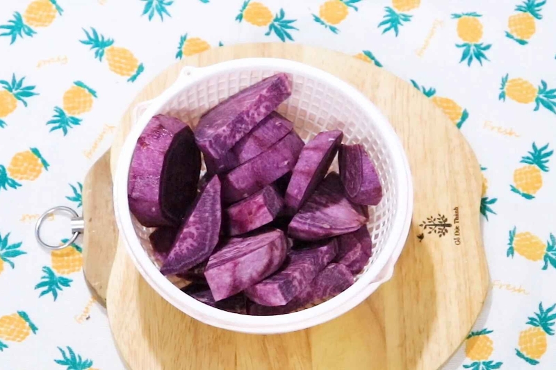 Bánh khoai lang tím nhân phô mai 3