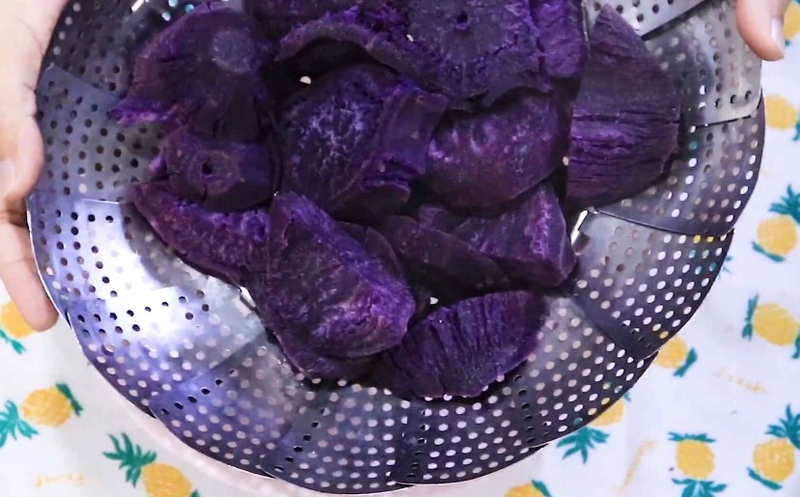 Bánh khoai lang tím nhân phô mai 4