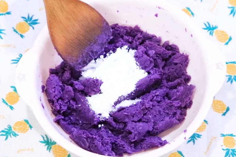 Bánh khoai lang tím nhân phô mai 5