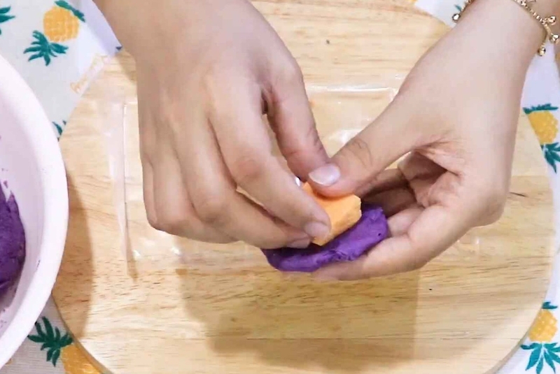 Bánh khoai lang tím nhân phô mai 7