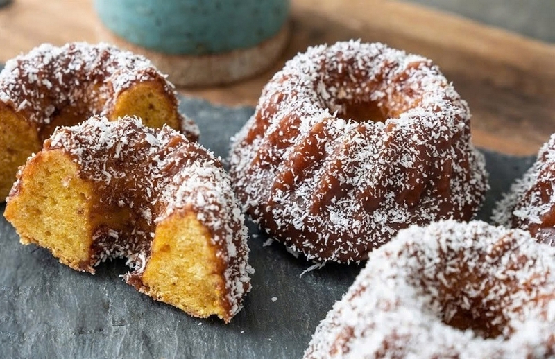 bánh Lamington cam ảnh 1