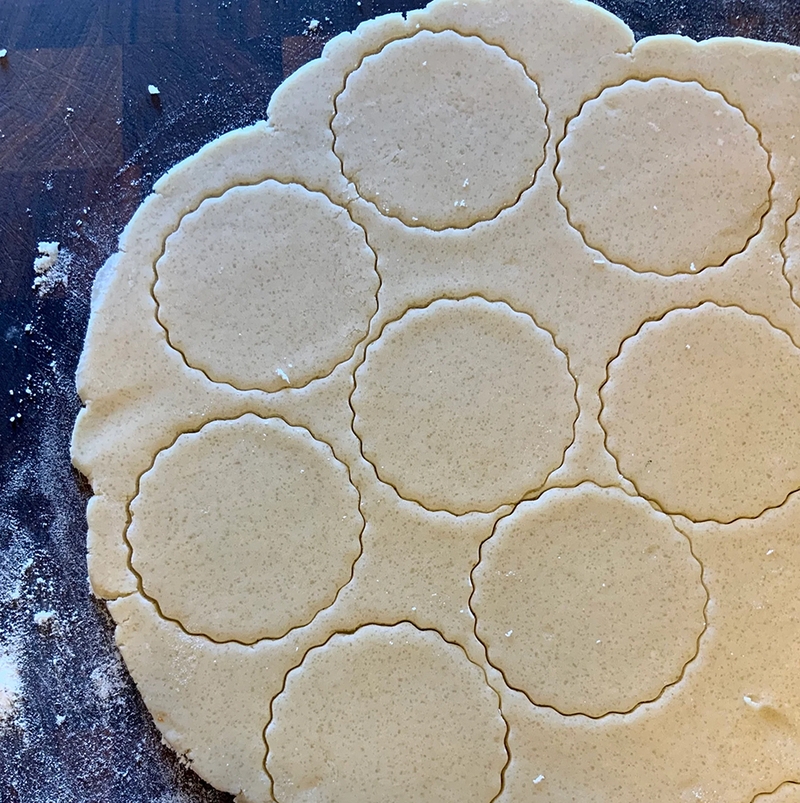 Bánh quy Linzer nhân dâu tây - 10