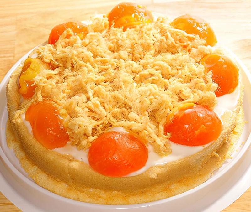 Công thức làm bánh mì chà bông trứng muối