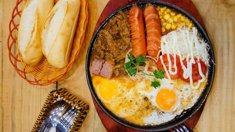 bánh mì chảo bao nhiêu calo - hình 2