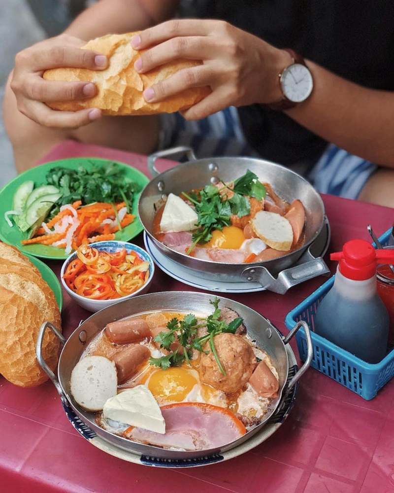 bánh mì chảo Đà Lạt 7