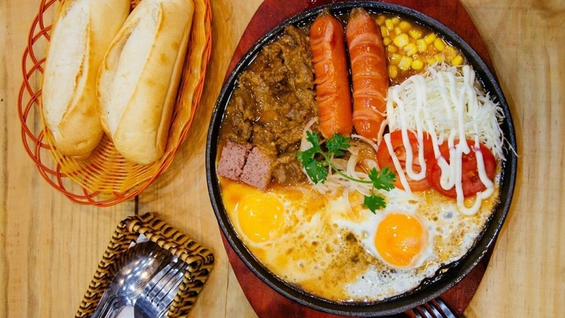Bánh mì chảo Hà Nội 4