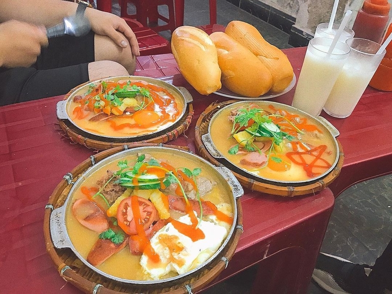 Bánh mì chảo Hải Phòng 2