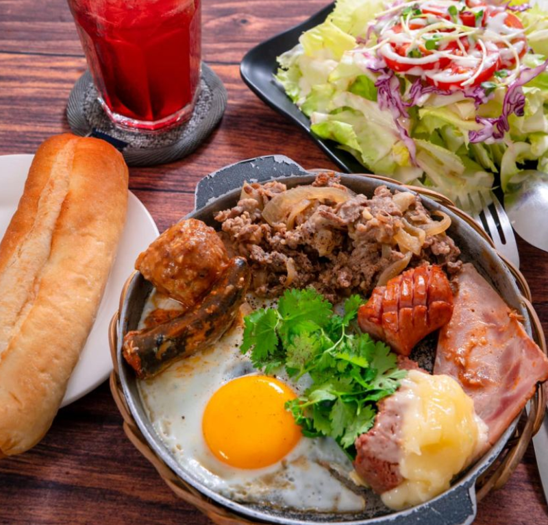 banh mi chao tan dinh
