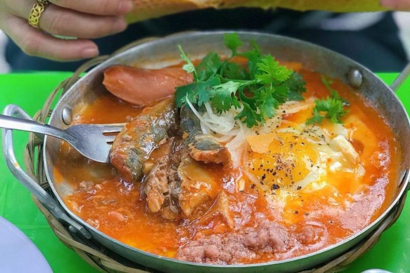 bánh mì chảo Sài Gòn 1