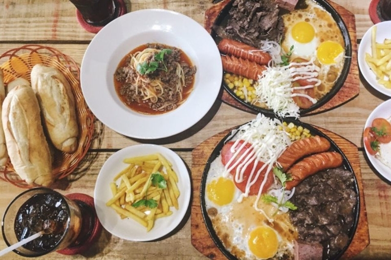 bánh mì chảo Sài Gòn 2