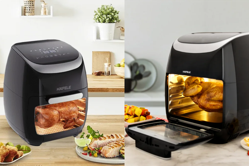 Bánh mì cuộn xúc xích bằng nồi chiên không dầu (2)