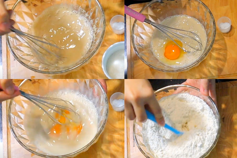 Bánh mì cuộn xúc xích bằng nồi chiên không dầu (3)