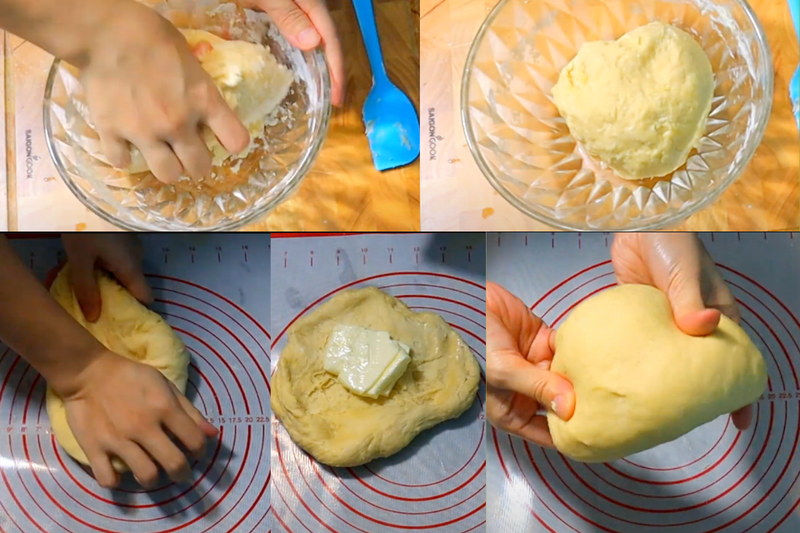 Bánh mì cuộn xúc xích bằng nồi chiên không dầu (4)