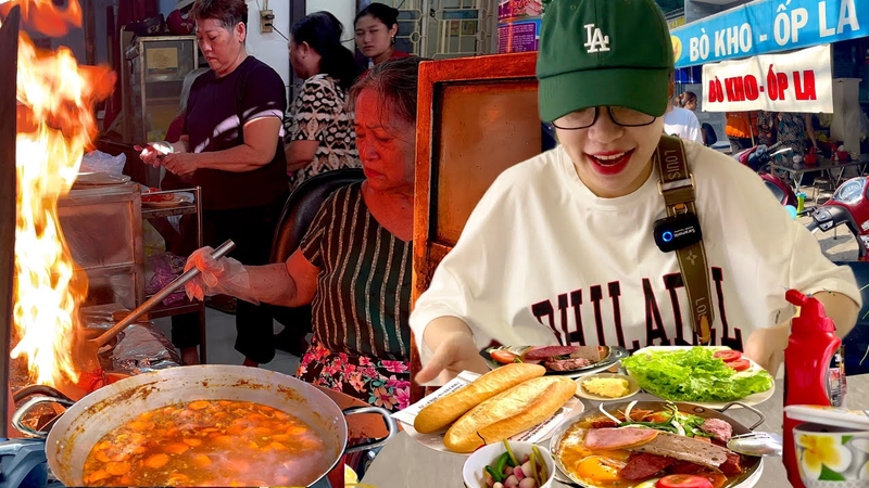 banh mi bo kho op la