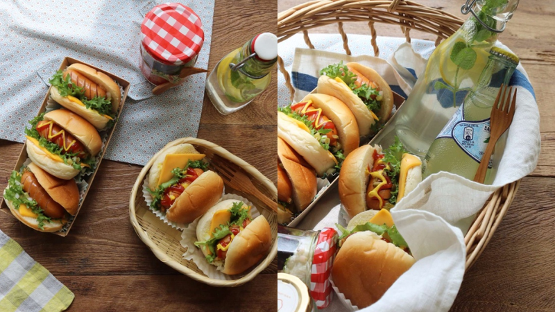 bánh mì kẹp xúc xích 3