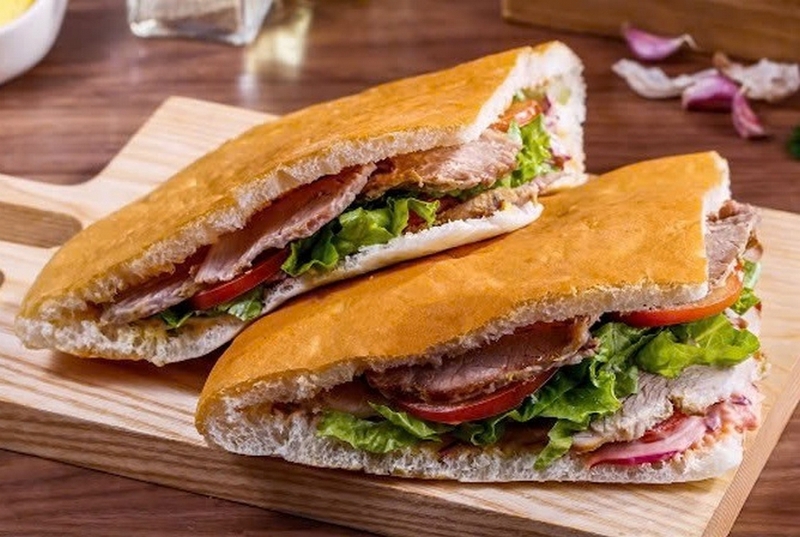 Bánh mì tam giác ảnh 2