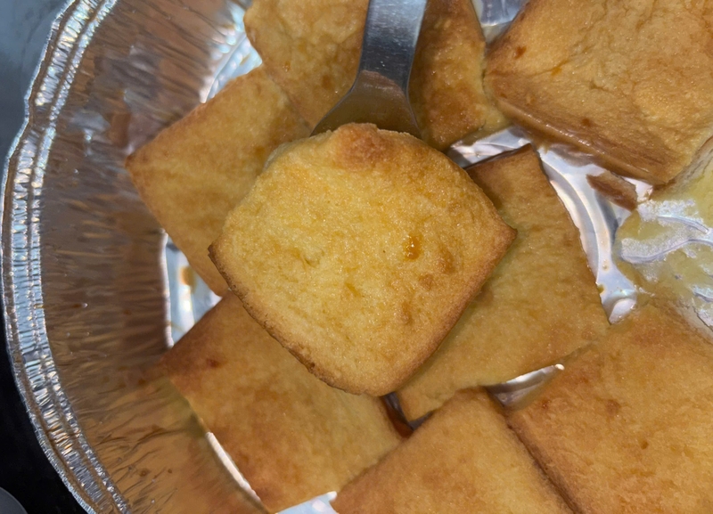 Thành phẩm bánh mì trứng nướng