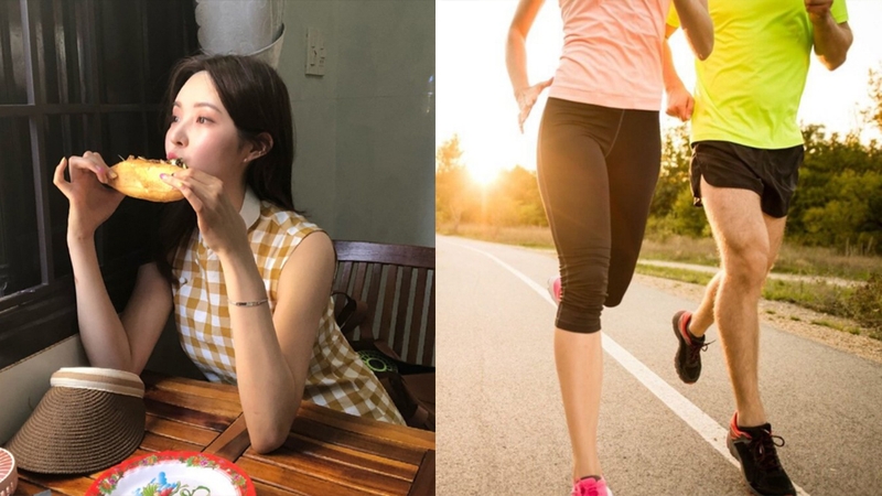 Kết hợp ăn uống với việc tập thể dục thường xuyên