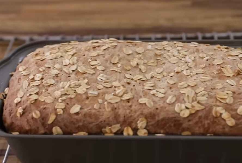 Nướng bánh mì yến mạch