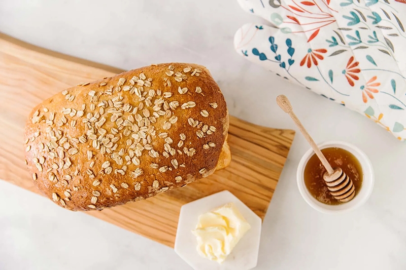 Bánh mì mật ong yến mạch - 01