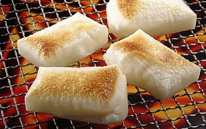 bánh mochi nướng ảnh 1