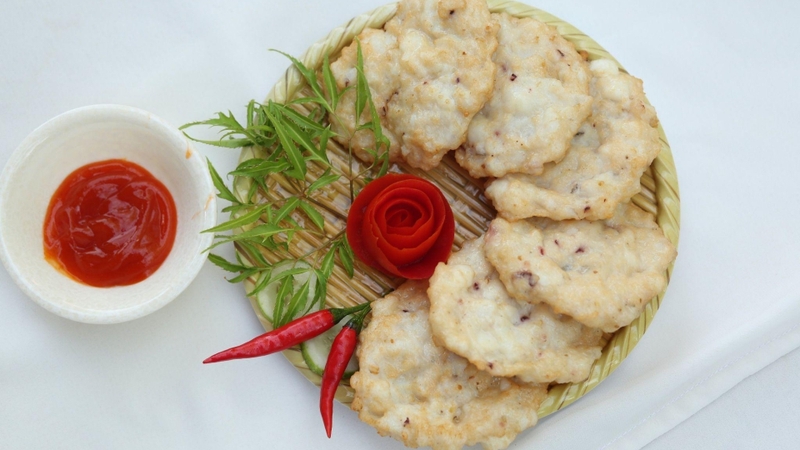 Bánh mực chiên là món gì?