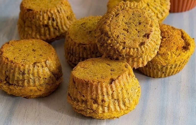 bánh muffin bí đỏ ảnh 5