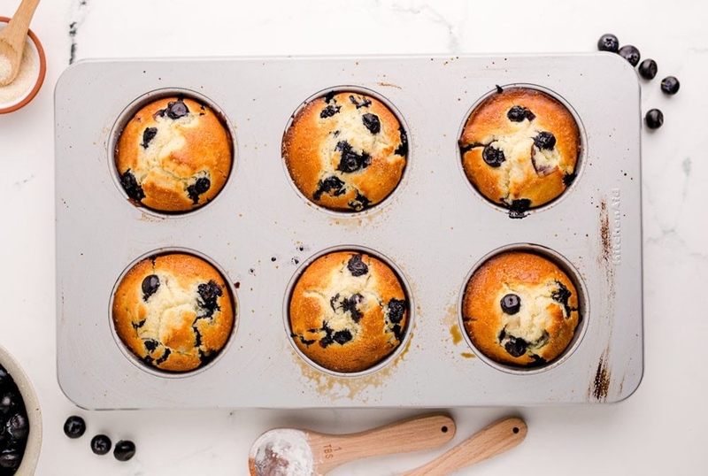 Bánh muffin việt quất - 03