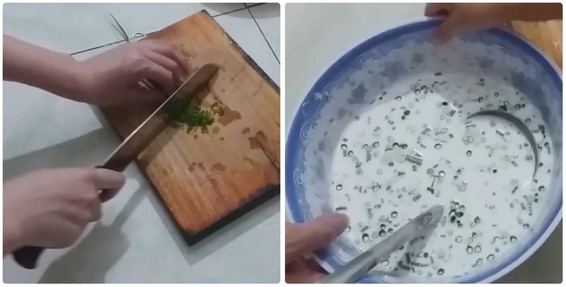 pha bot lam banh muot