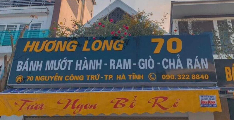 banh muot huong long