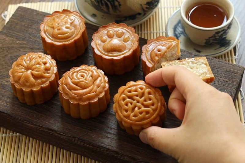Bánh nướng nhân sữa dừa 11